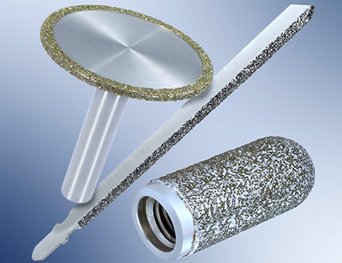 Oszillier-Werkzeug mit Diamantaufnahme